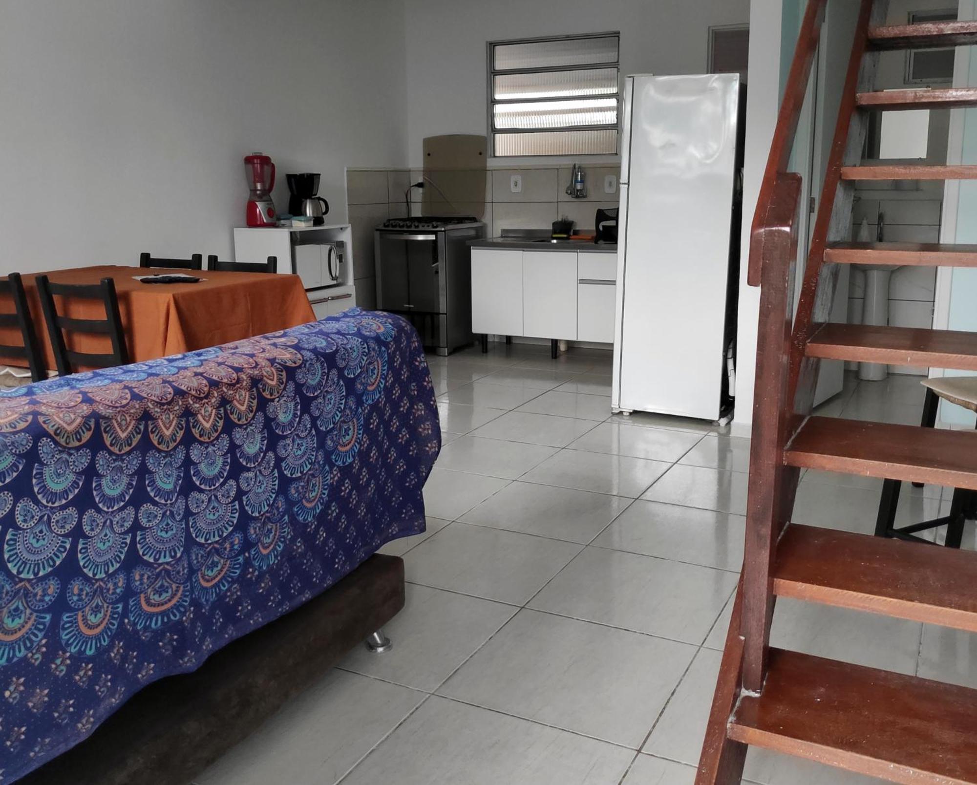 Mocamblue - Sobrado Com 2 Quartos, Cozinha Completa, Lavabo, Banheiro, Vaga De Garagem, Wi-fi, Proximo A Do Mocambique, Natureza, Surfe E Comercio Local Em Casa de férias